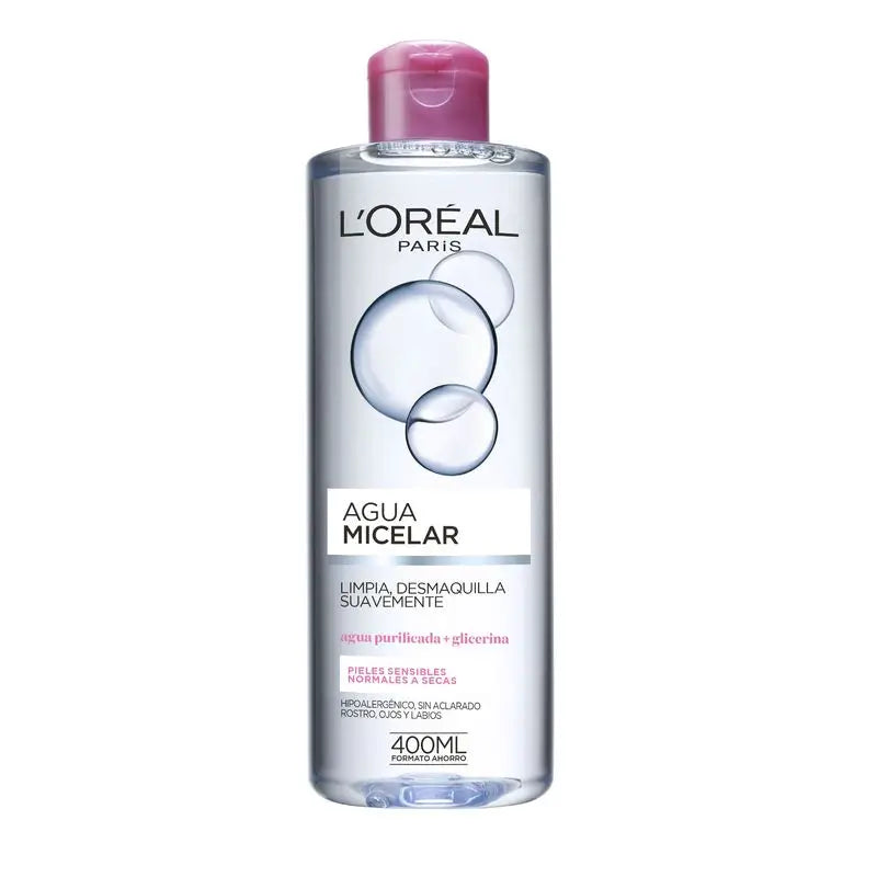 L'Oréal Paris Eau Micellaire Peau Normale à Sèche 400Ml