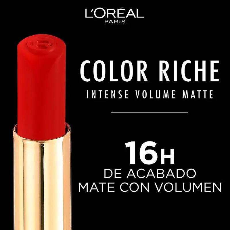 L'Oréal Paris Rouge à lèvres Color Riche Volume Intense Matte Shade 346 Rouge Determin