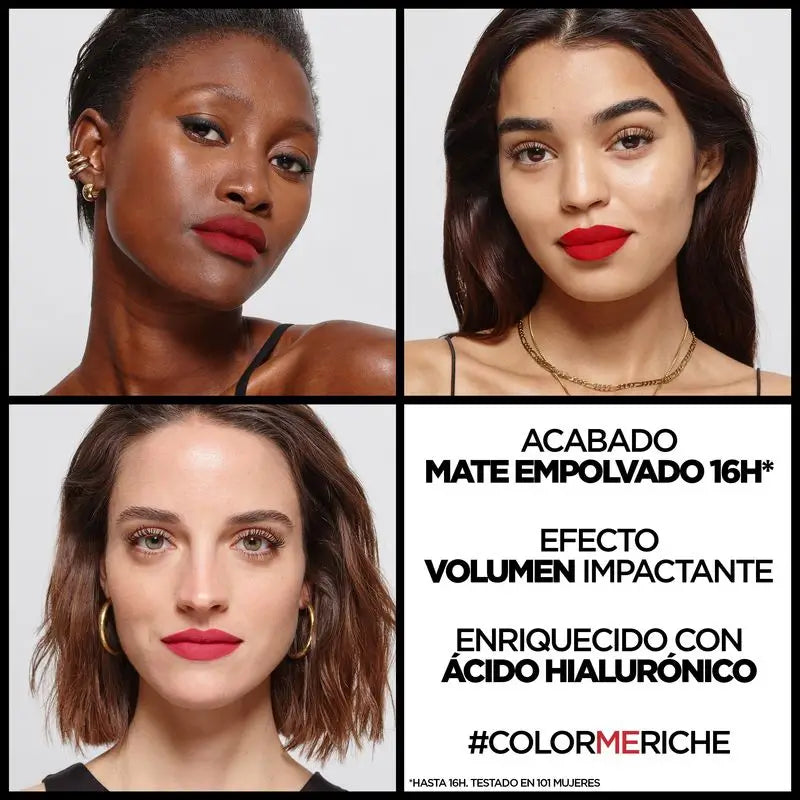 L'Oréal Paris Rouge à lèvres Color Riche Volume Intense Matte Shade 346 Rouge Determin
