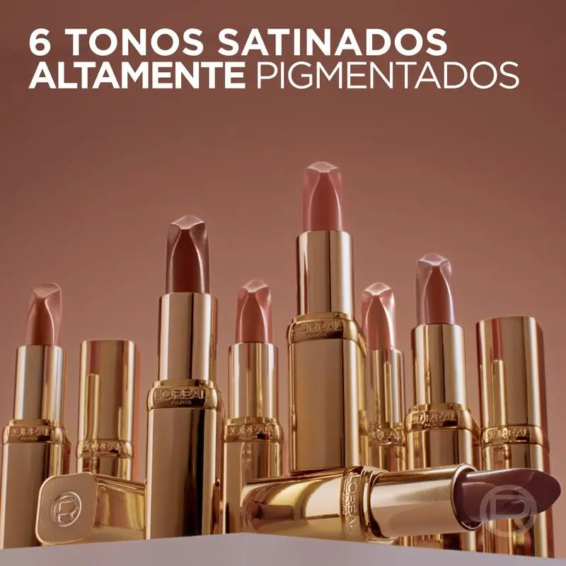 L'Oréal Paris Rouge à lèvres Color Riche Nudes Of Worth Satin Lip Gloss Shade 505 Nude Resilient