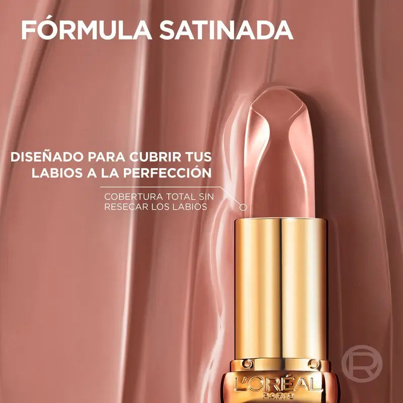 L'Oréal Paris Rouge à lèvres Color Riche Nudes Of Worth Satin Lip Gloss Shade 505 Nude Resilient