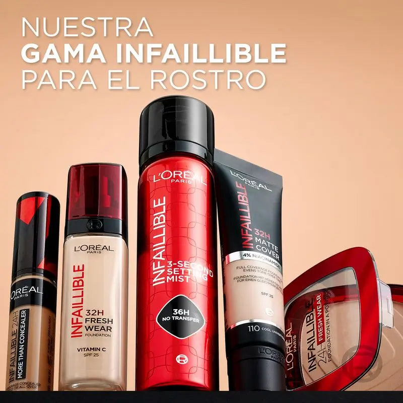 L'Oréal Paris Fond de teint Infaillible 32H Freshwear 30Ml Teinte 015