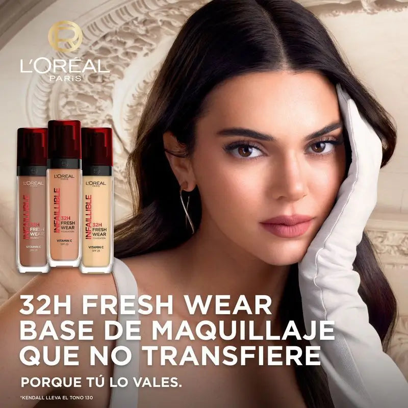 L'Oréal Paris Fond de teint Infaillible 32H Freshwear 30Ml Teinte 130
