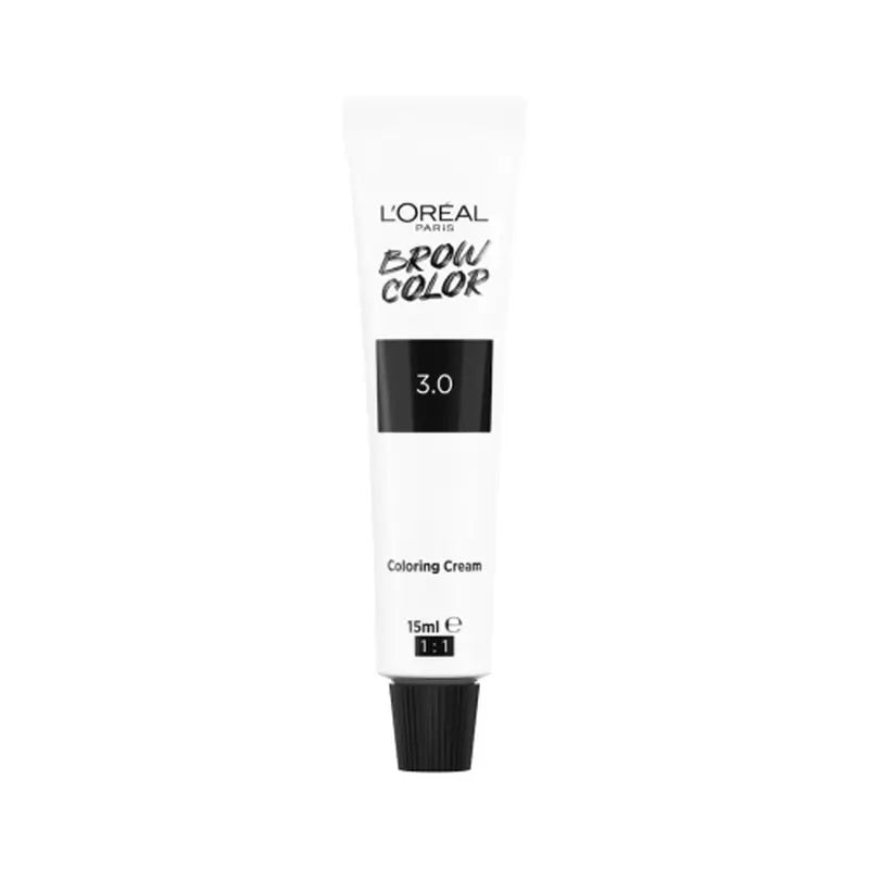L'Oréal Paris Brow Colour Couleur de sourcils semi-permanente 3.0 Brun foncé