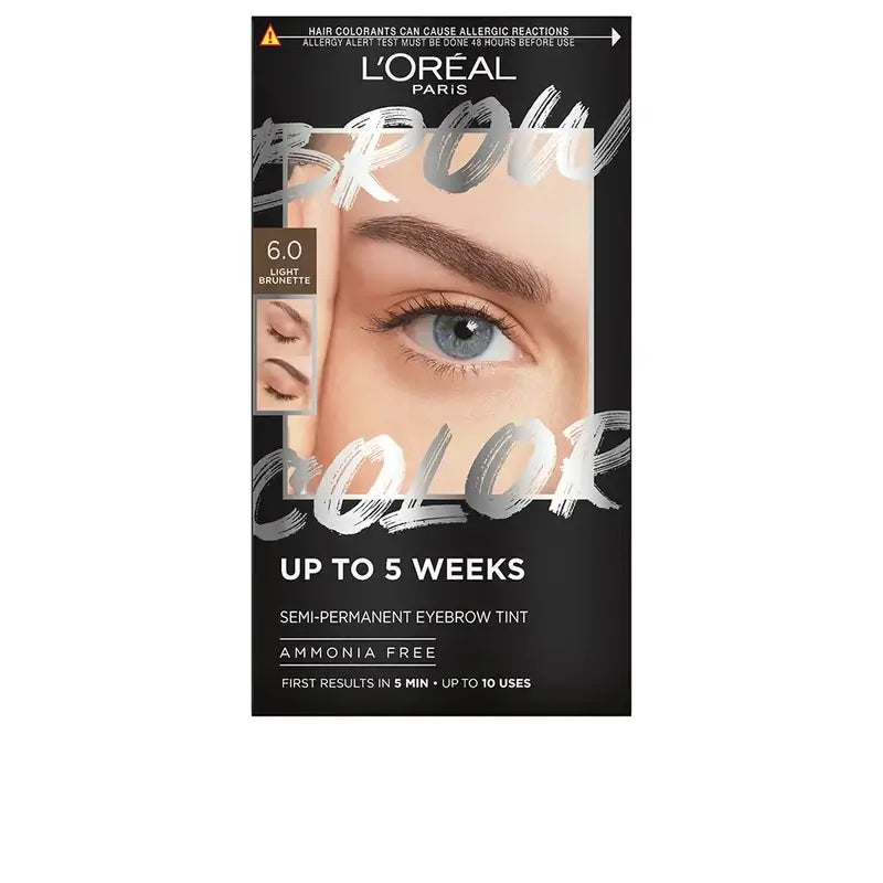 L'Oréal Paris Brow Colour Colorant à sourcils semi-permanent 6.0 Light Brunette