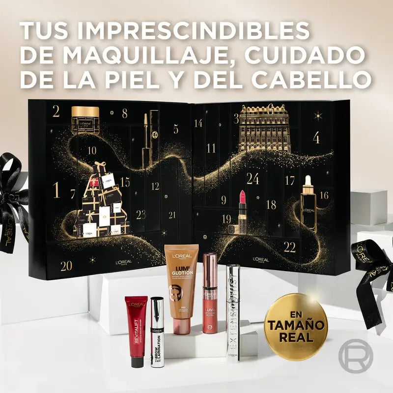 Calendrier de l'Avent L'Oréal Paris, 24 produits