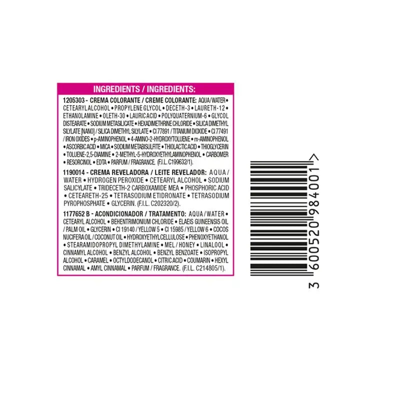 L'Oréal Paris Casting Creme Gloss Colour Bath 834 Amber Blonde