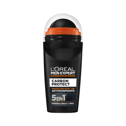 L'Oréal Paris Déodorant Roll-On, Protection Totale 48H, Pour Homme, 50 ml