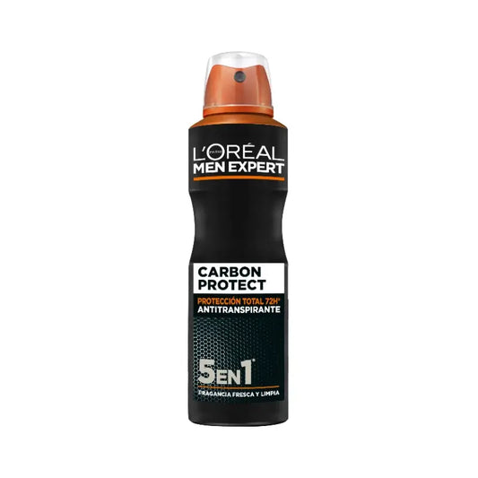 L'Oréal Paris Déodorant Spray, Protection Totale 48H, Pour Homme, 150 ml