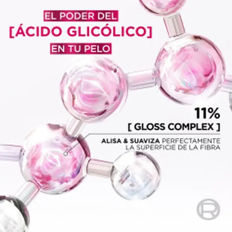L'Oréal Paris Elvive Glycolic Gloss Conditioner Acide Glycolique Conditionneur Glycolique Cheveux doux et brillants