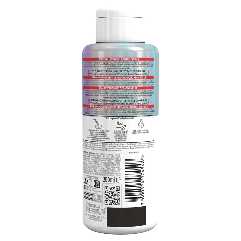 L'Oréal Paris Elvive Bond Repair Plus Keratin Tightening Pre-Shampoo Treatment, 200 ml