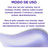 L'Oréal Paris Elvive Color Vive Violet Conditionneur matifiant pour cheveux méchés, blonds ou gris 150Ml