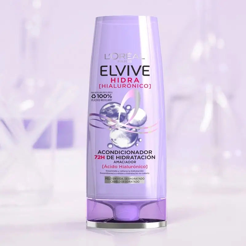 L'Oréal Paris Elvive Hydra Hyaluronic 72H Conditionneur Hydratant 300Ml