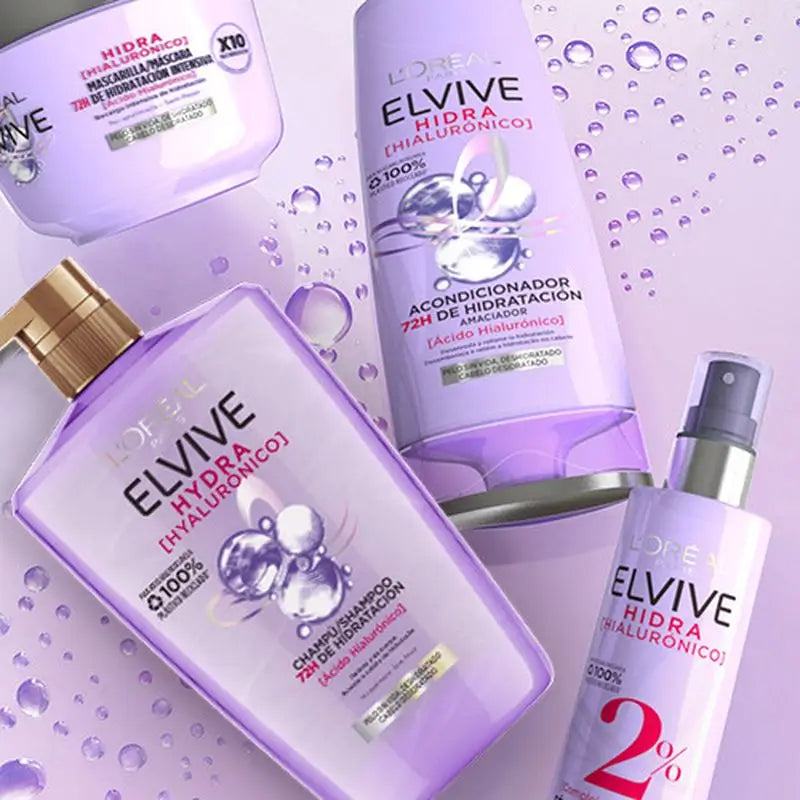 L'Oréal Paris Elvive Hydra Hyaluronic 72H Conditionneur Hydratant 300Ml