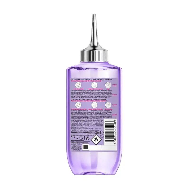 L'Oréal Paris Elvive Hydra Hyaluronic Magic Water : 8S Hair Treatment, Lamellar Technology, 200Ml