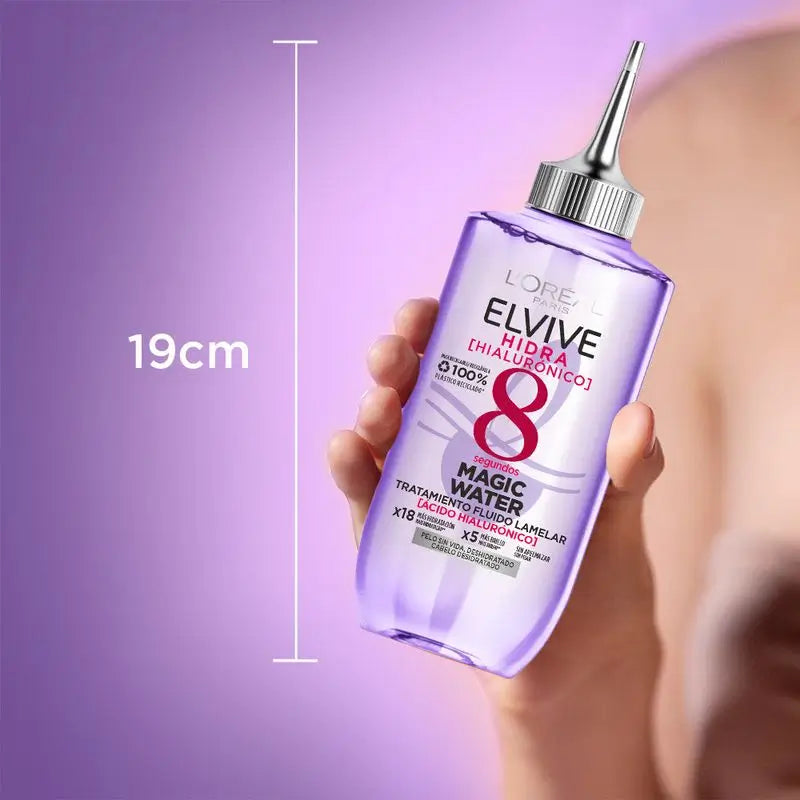 L'Oréal Paris Elvive Hydra Hyaluronic Magic Water : 8S Hair Treatment, Lamellar Technology, 200Ml