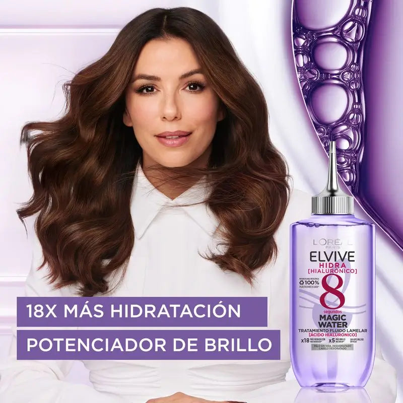 L'Oréal Paris Elvive Hydra Hyaluronic Magic Water : 8S Hair Treatment, Lamellar Technology, 200Ml