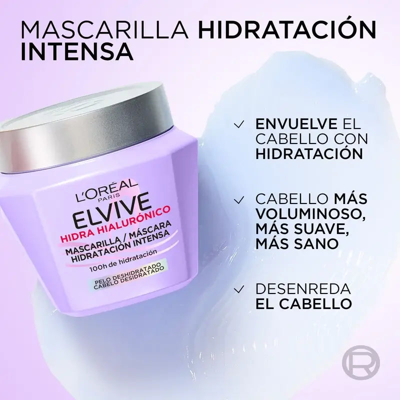 L'Oréal Paris Elvive Hyaluron Moisture Lock Mask, 310 ml