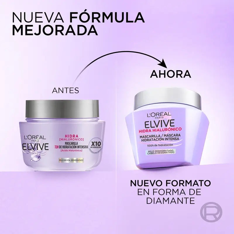 L'Oréal Paris Elvive Hyaluron Moisture Lock Mask, 310 ml
