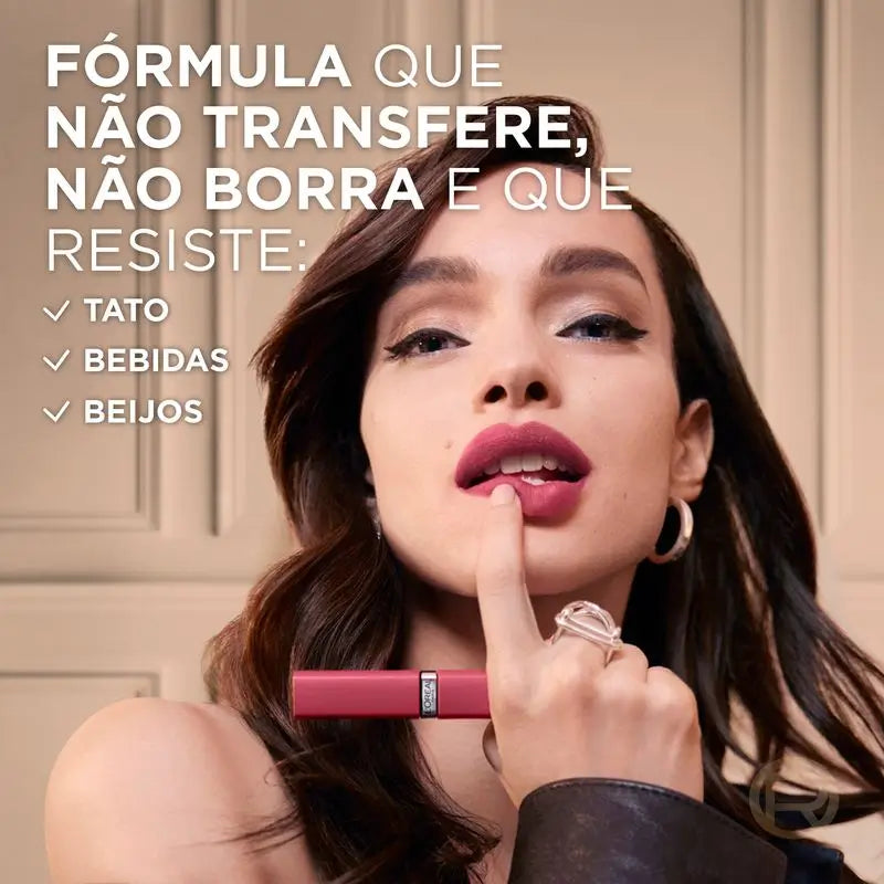 L'Oréal Paris Infaillible Le Matte Resistance Matte Finish 16H*. Teinte 200 Rouge à lèvres & Chill