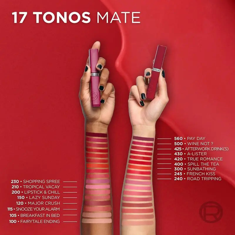 L'Oréal Paris Infaillible Le Matte Resistance Matte Finish 16H*. Teinte 230 Shopping Spree