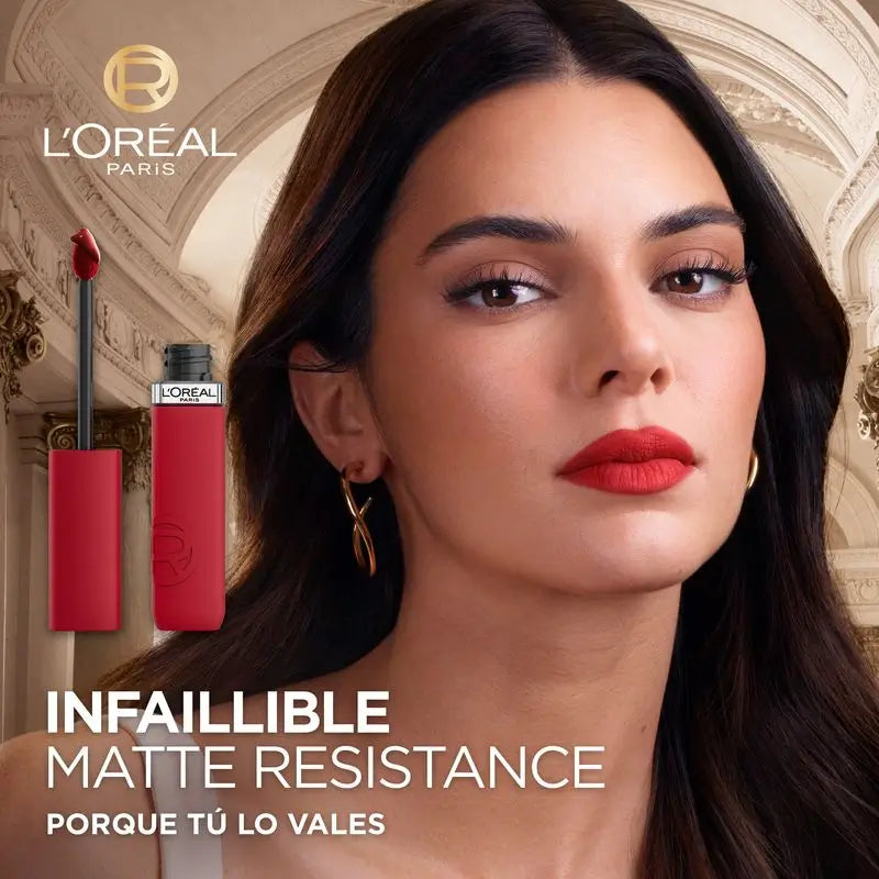 L'Oréal Paris Infaillible Le Matte Resistance Matte Finish 16H*. Teinte 425 Afterwork Drink