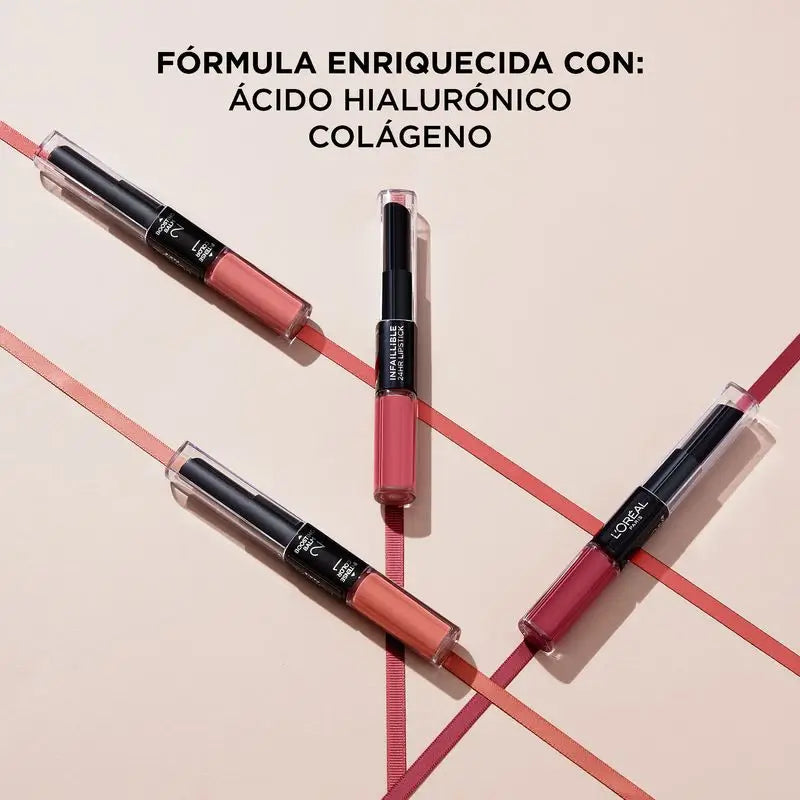 L'Oréal Paris Infallible 24H 404 Corail Constant Coral Rouge à lèvres permanent