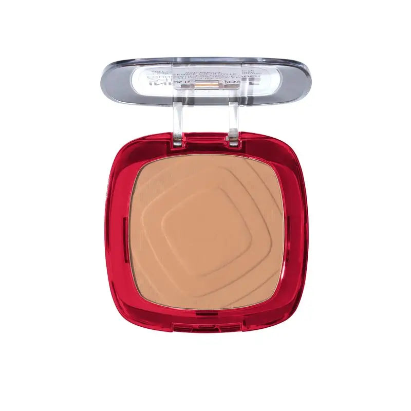 L'Oréal Paris Infallible 24H Long Lasting Matte Compact Powder Shade 220 Sand Pour les peaux moyennement foncées