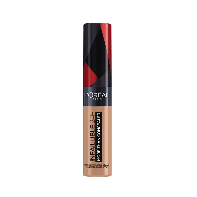 L'Oréal Paris Infallible More Than Concealer Anti-cernes, teinte 329 Cashew/Cajou, 11 ml