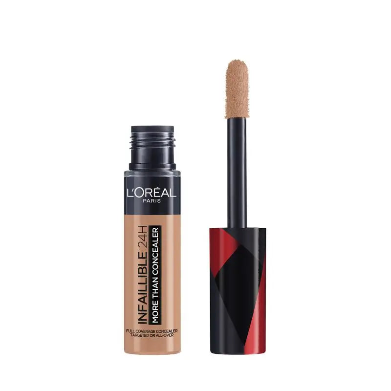 L'Oréal Paris Infallible More Than Concealer Anti-cernes, teinte 329 Cashew/Cajou, 11 ml