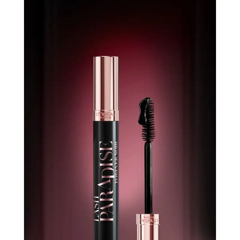 L'Oréal Paris Lash Paradise Mascara : Forever Noir, 30% Blacker Formula