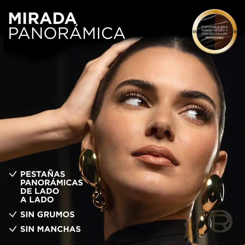 L'Oréal Paris Panorama Mascara brun avec formule volumatrice ultra-flexible