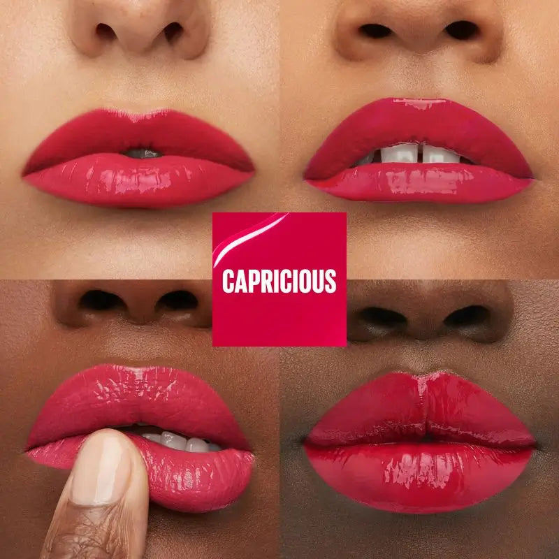 Maybelline New York Vinyl Effect Lipstick Superstay Vinyl Ink, Vinyl Fixed, 45 Capricious