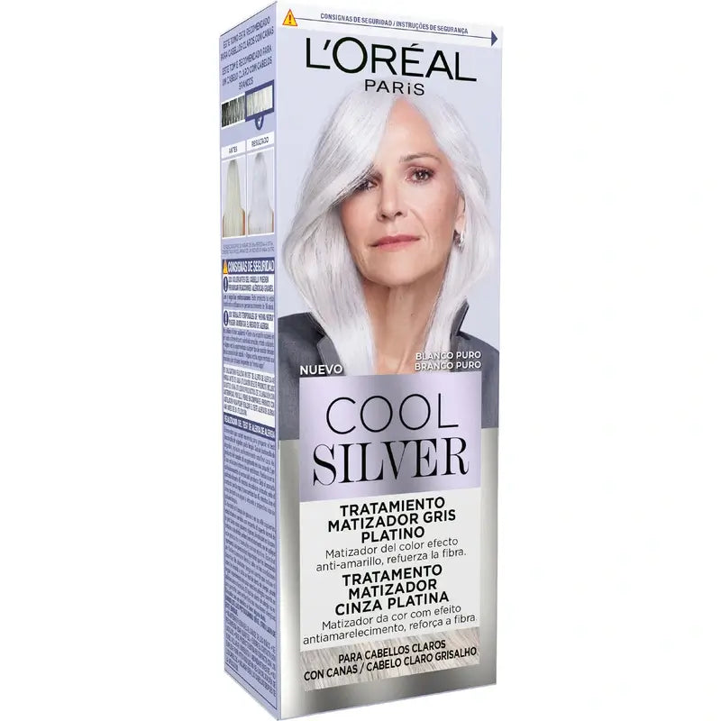 L'Oreal Paris Cool Silver 1 Blush blanc pur