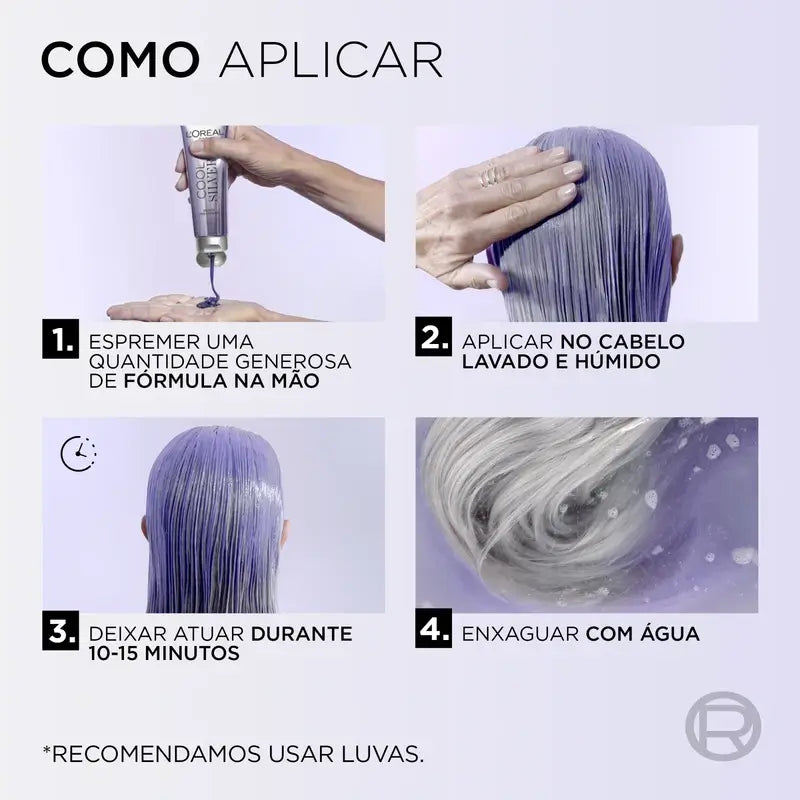 L'Oreal Paris Cool Silver 1 Blush blanc pur