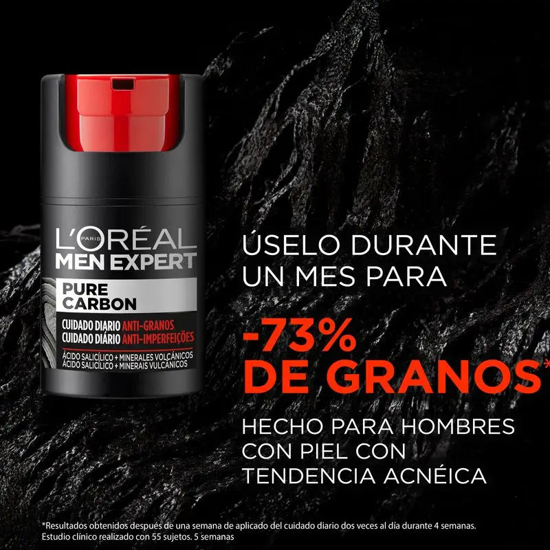 L'Oréal Paris Men Expert Pure Carbon Soin Anti-Points 50Ml