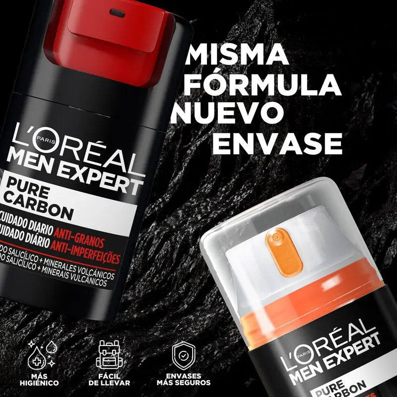 L'Oréal Paris Men Expert Pure Carbon Soin Anti-Points 50Ml