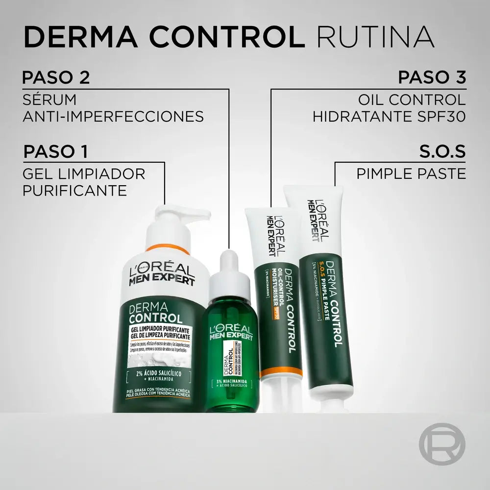 L'Oréal Paris Men Expert Sos Paste Derma Control, 45 ml