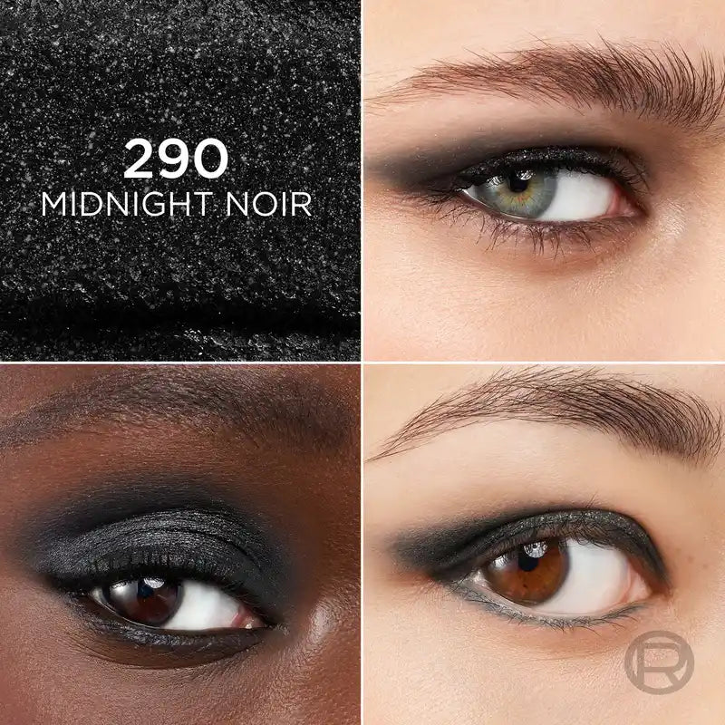 L'Oreal Paris Paradise Les Shadow Sticks Smokey Creamy Blendable Eyeshadow Midnight Noir