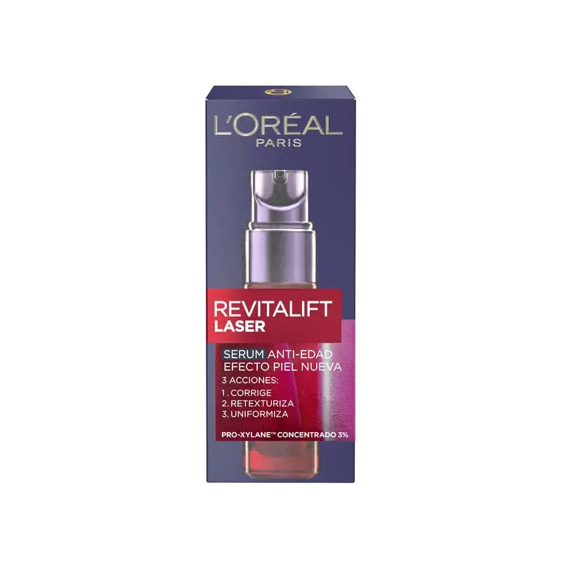 L'Oréal Paris Revitalift Laser Sérum Anti-Age - Avec Pro-Xylane -30M