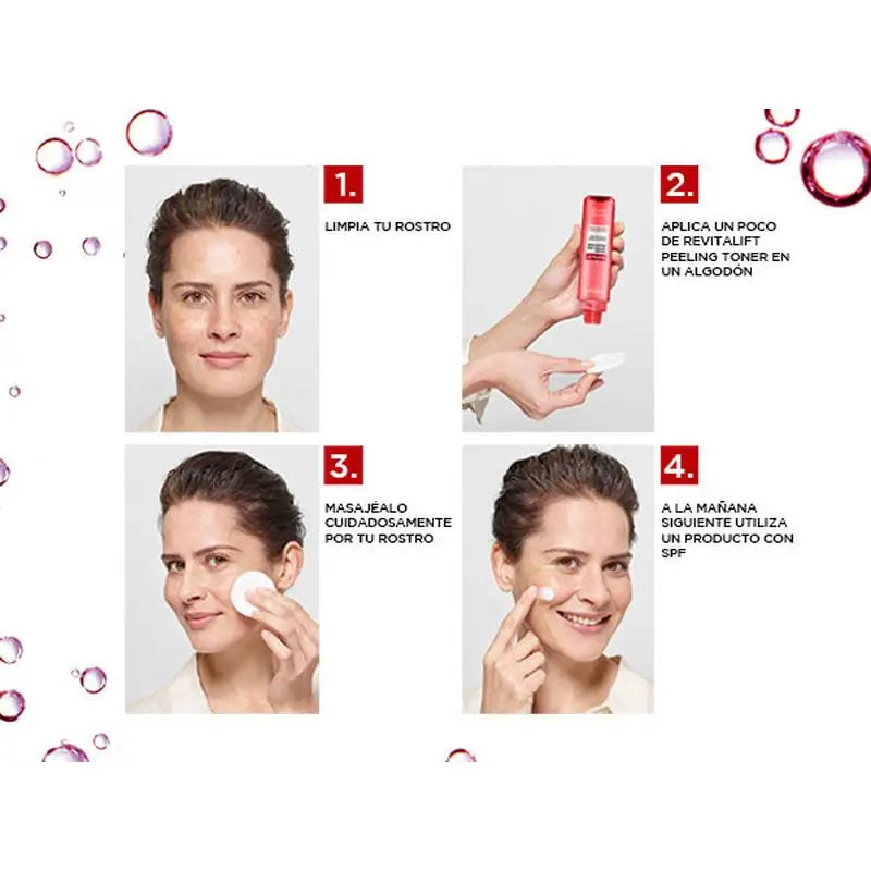L'Oréal Paris Revitalift Perfecting Toner, extrait de pastèque, peau lisse et éclatante en 30 secondes, 180 ml