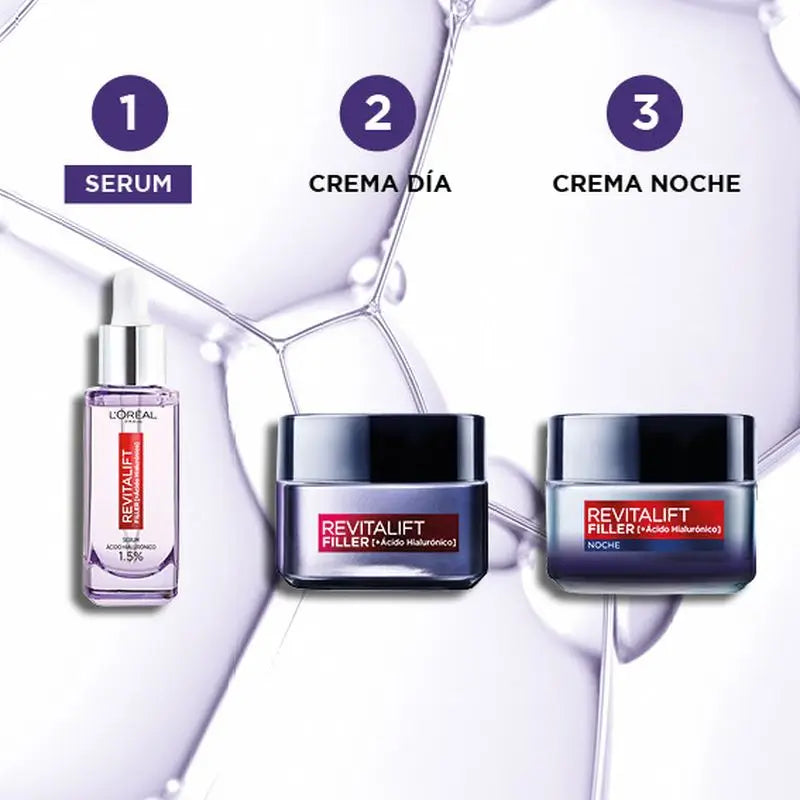 L'Oréal Paris Sérum anti-âge Revitalift Filler (+Acide Hyaluronique Pur) 50Ml