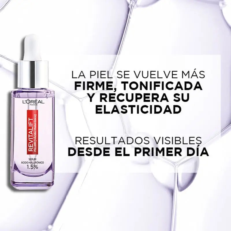 L'Oréal Paris Sérum anti-âge Revitalift Filler (+Acide Hyaluronique Pur) 50Ml