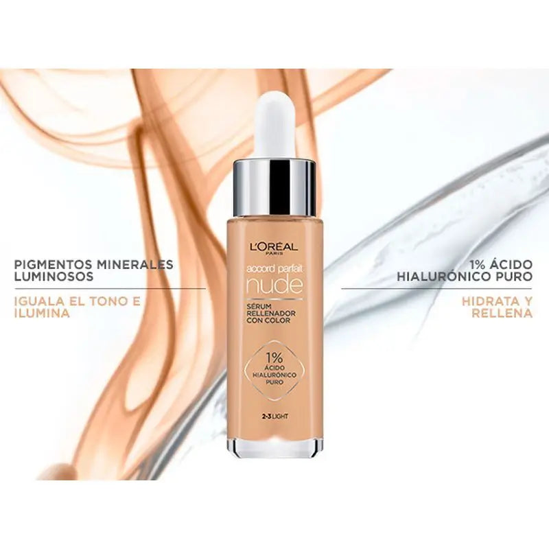 L'Oréal Paris Serum With Colour Accord Parfait Shade 2-3 Light