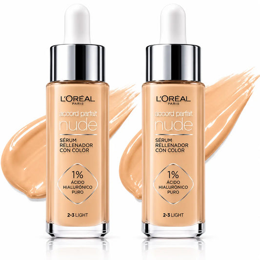 L'Oréal Paris Colour Serum Accord Parfait Shade 2-3 Light , pack 2