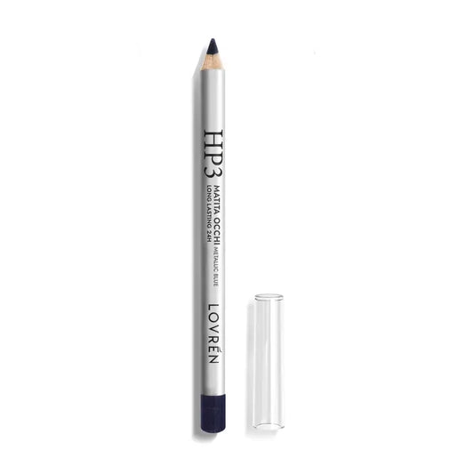 Lovrén Metallic Blue Crayon pour les yeux longue durée 24H