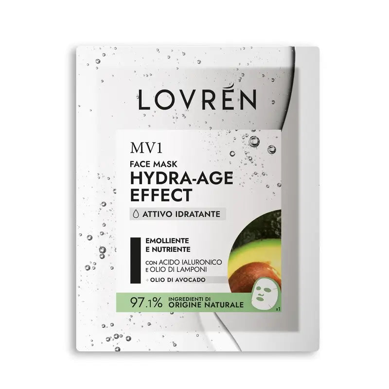 Lovrén Mv1 Masque pour le visage Effet Hydra-Age, 15 gr