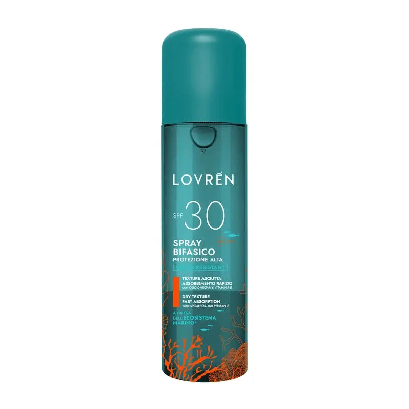 Lovrén Solaire Spray Biphasic Spf30 Haute Protection, 150 ml