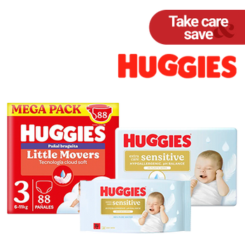 REBAJAS - KIMBERLY - HUGGIES 20% DTO (7 SEPTIEMBRE 2026)