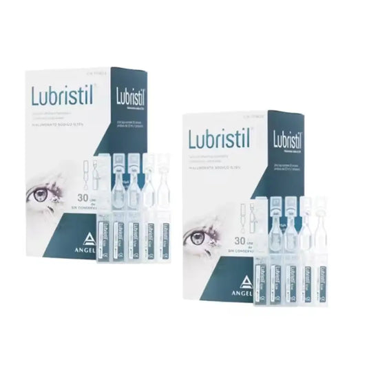 Lubristil Hyaluronate Sécheresse oculaire, 2 x 30 unidoses